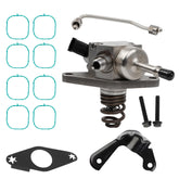 12697966 12688606 GDI High Pressure Fuel Pump Kit with Intake Manifold Gaskets & Fuel Feed Pipe, Compatible with Chevy Silverado Tahoe Suburban GMC Sierra Yukon Escalade 2014-2020
